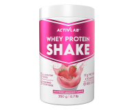 Activlab Whey Protein Shake Smak truskawkowy koktajl mleczny (słój 35 - 1580647 - zdjęcie 1